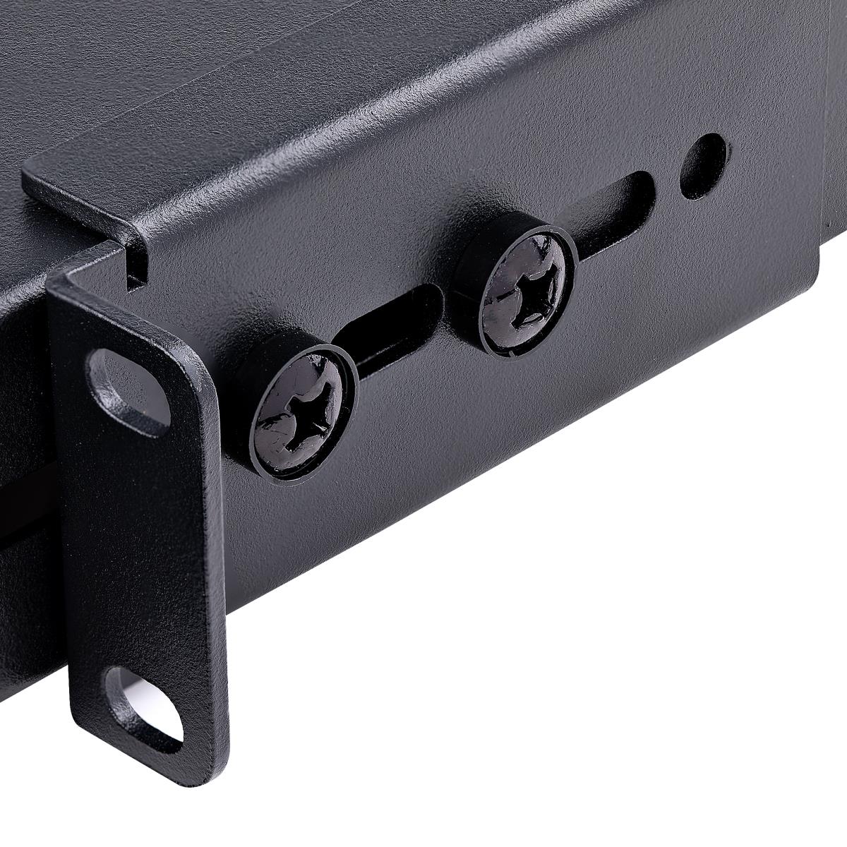 Server Rack Shelf Adjust Vented Rack Mount Shelf 1u 19in