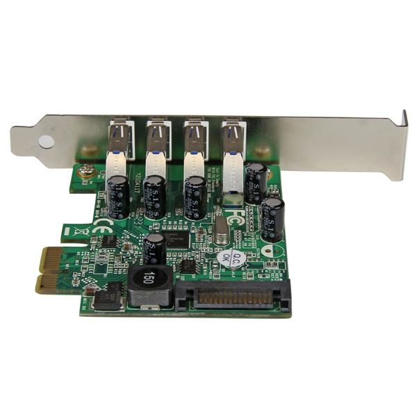 Card Adapter Pci-e 4 Port pci-e Super Speed USB3.0 Controller