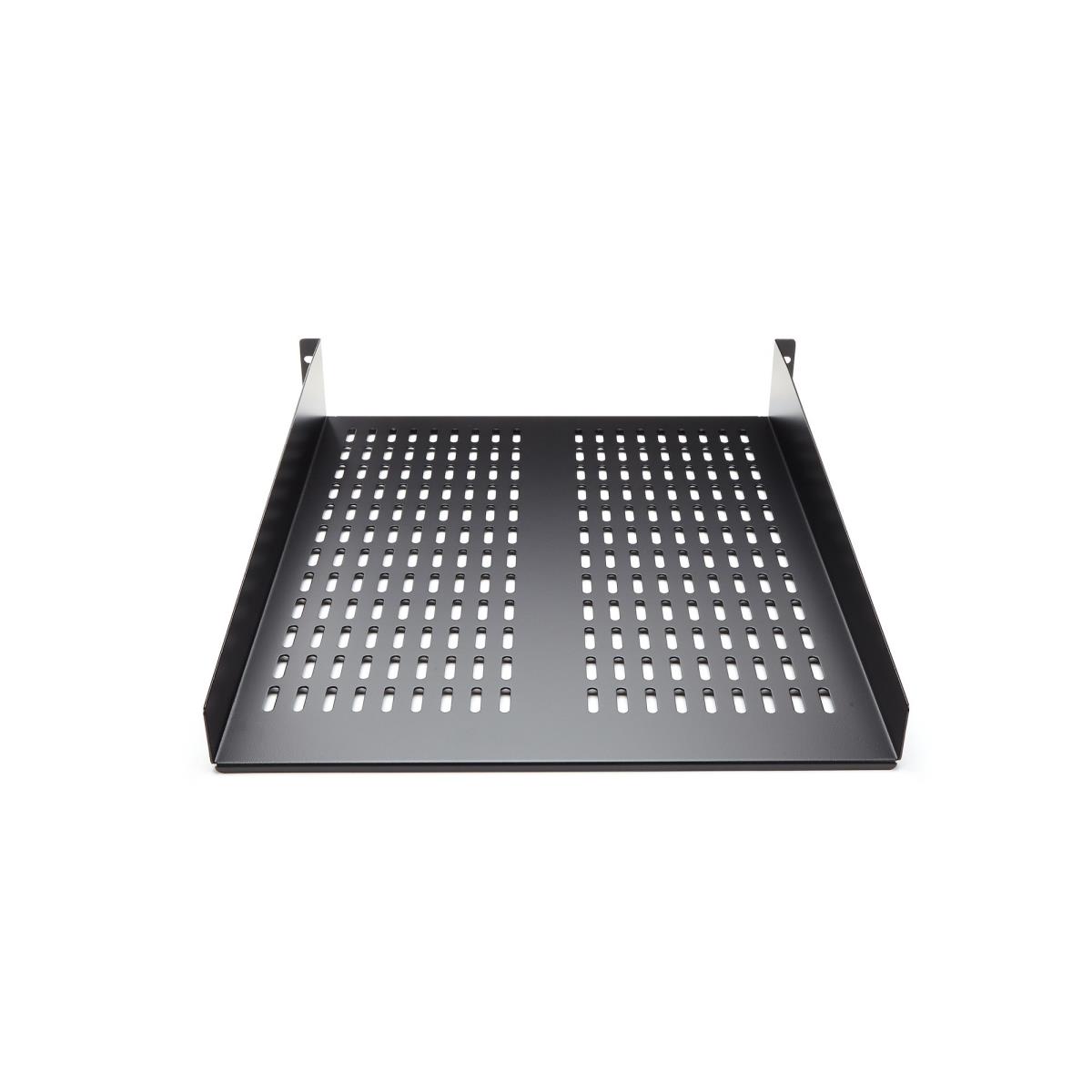 Fixed Server Rack Shelf2u 22in Vented Cantilever Shelf