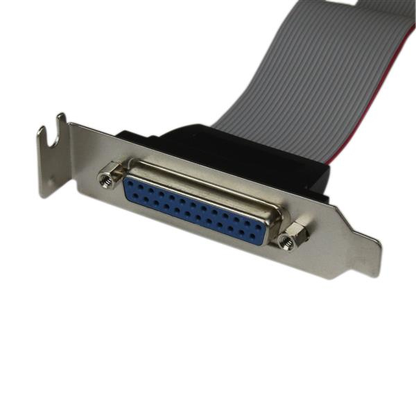 Db25 Parallel Female To Id 25 Pin Header Slot Plate 16in Low Profile