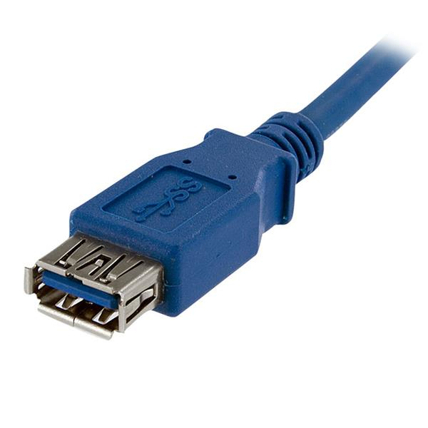 USB 3.0 Extension Cable Superspeed A To A - M/f 1m Blue