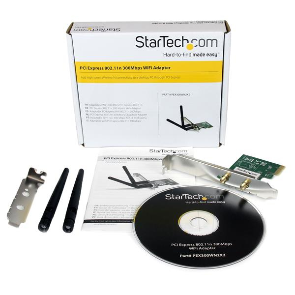 Wireless Network Adapter Pci-e 802.11n 300 mbps - 2t2r