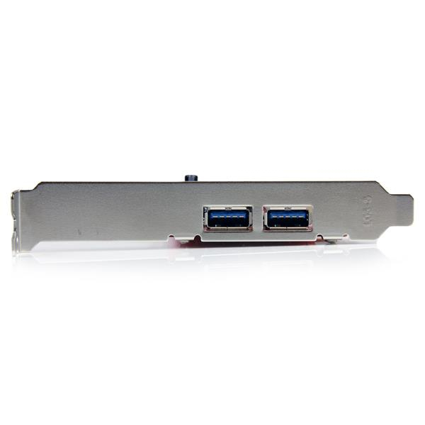 Dual Port PCI Superspeed USB 3 Controller Card With SATA Power  Uk