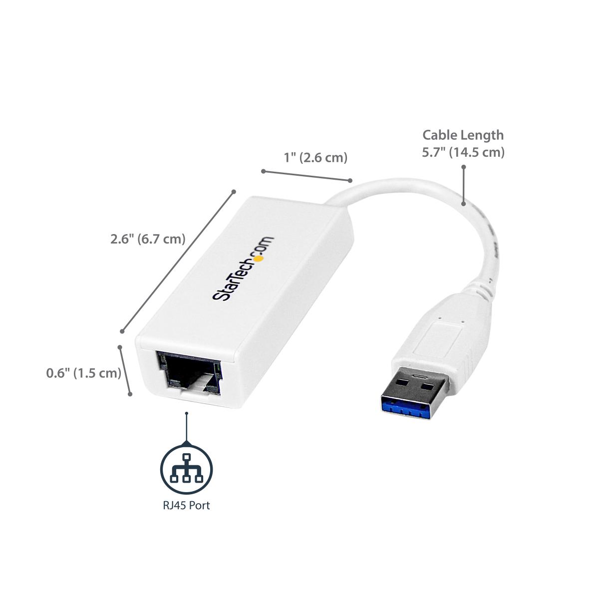 Network Adapter USB 3.0 To Gigabit 10/100/1000