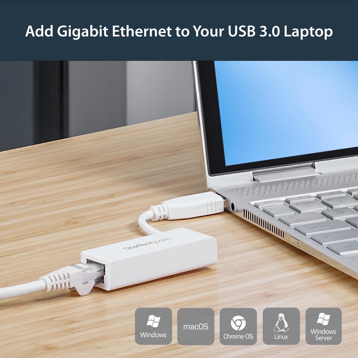 Network Adapter USB 3.0 To Gigabit 10/100/1000