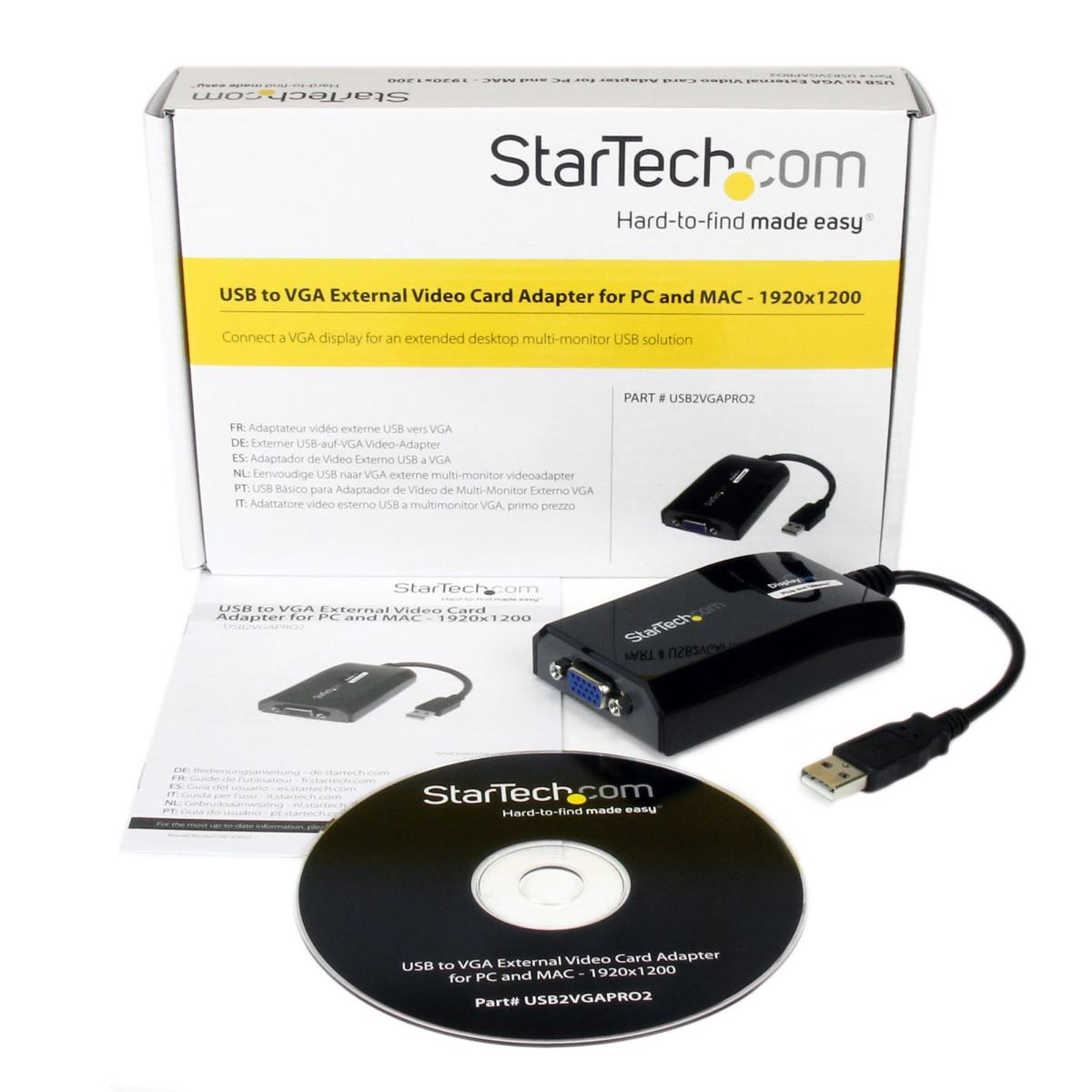 USB To Vga Adapter - External USB Graphics Card Adapter