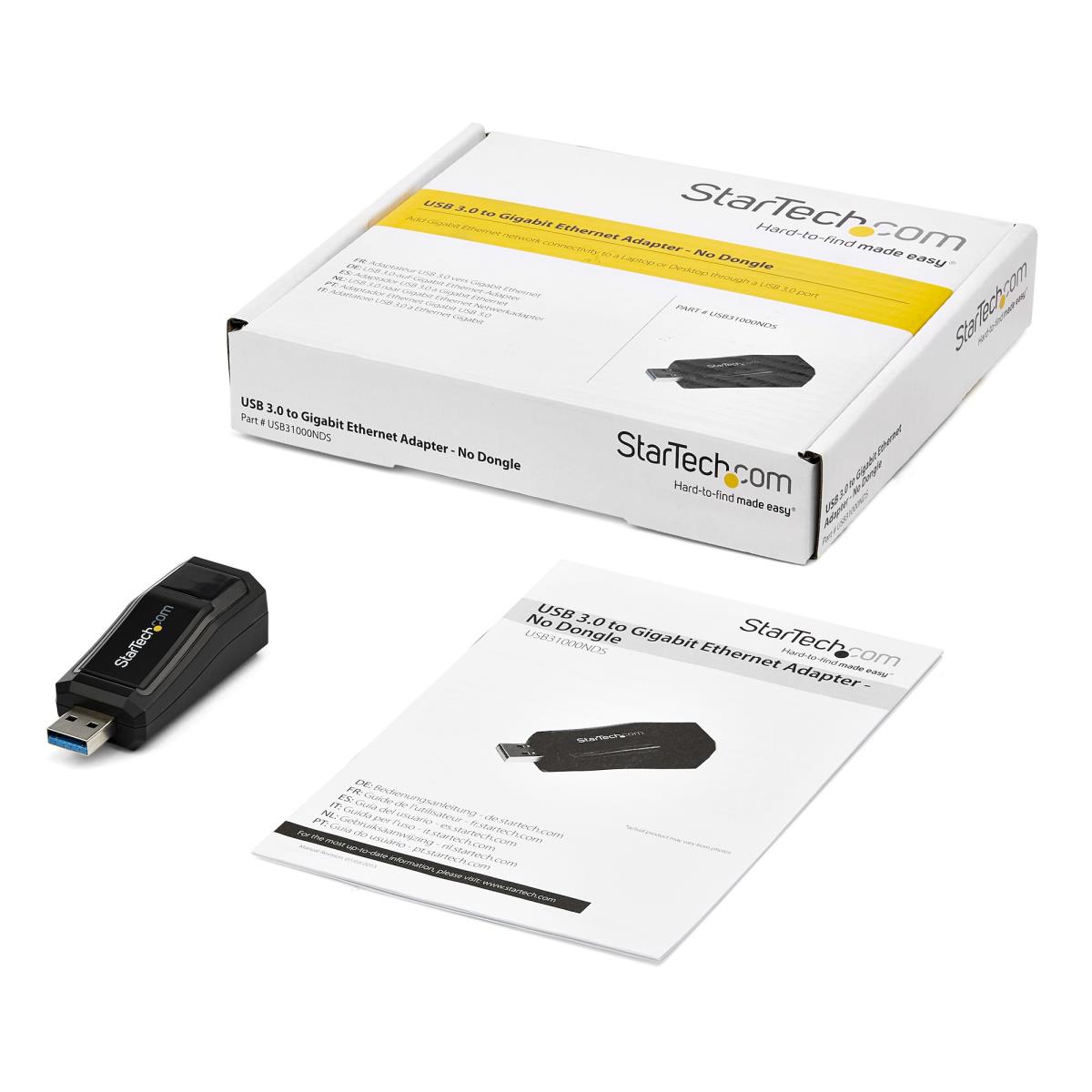 Nic Network Adapter USB 3.0 To Gigabit Ethernet - 10/100/1000 mbps