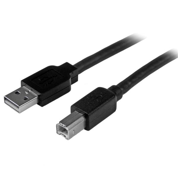 Active USB 2.0 A To B Cable - M/m 15m
