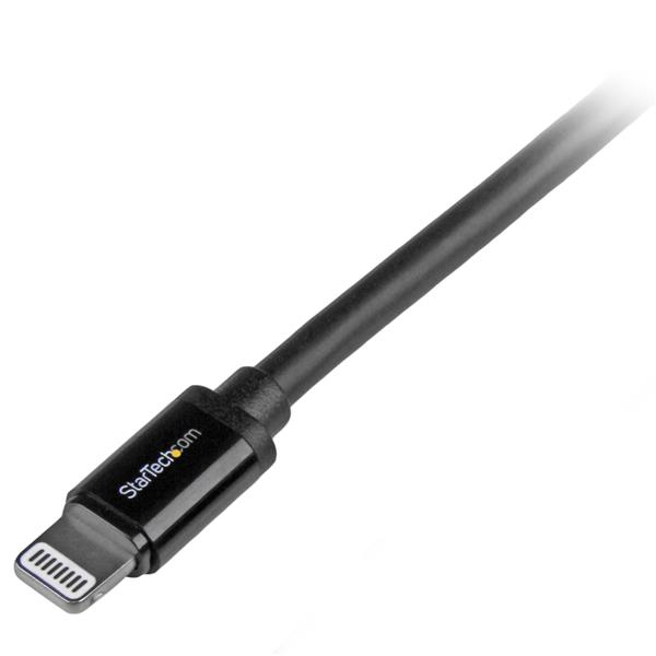 Apple 8-pin Lightning To USB Cable Long Black 2m