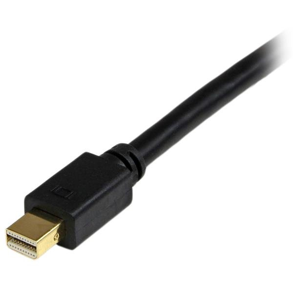 Mini DisplayPort To DVI Adapter Converter Cable - Mini Dp To DVI 1920x1200 1m Black