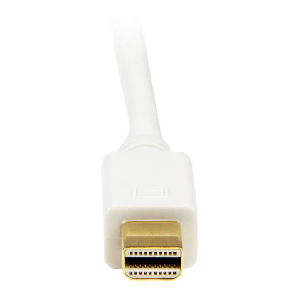 Mini DisplayPort To DVI Cable M/m 1m White