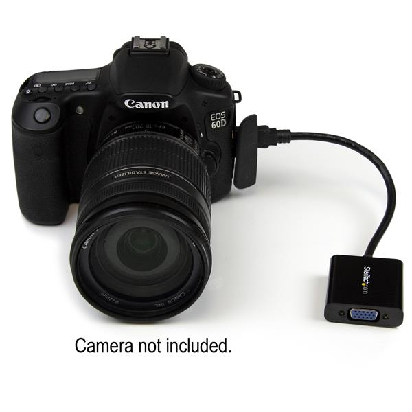 Mini Hdmi To Vga Adapter Converter For Digital Still Camera / Video Camera - 1920x1080