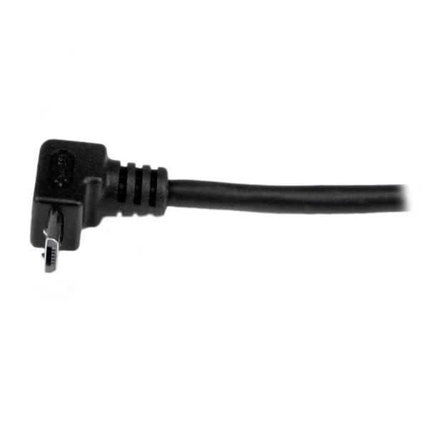 Angled Micro USB Cable USB To Up Angle Micro USB 1m