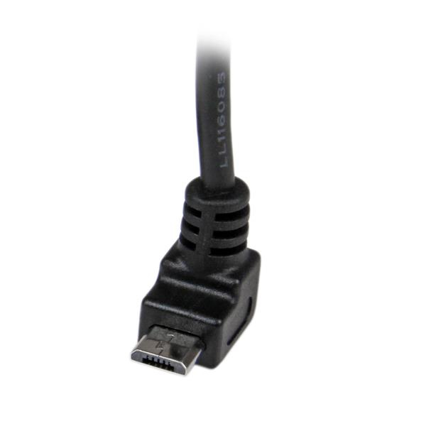 Angled Micro USB Cable USB To Up Angle Micro USB 1m
