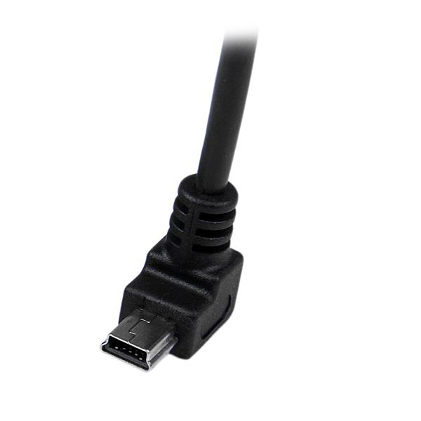 Angled Mini USB Cable USB To Down Angle Mini USB Cable 2m