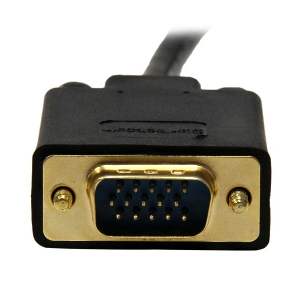 Mini DisplayPort To Vga Adapter - Mdp To Vga - 3m Black