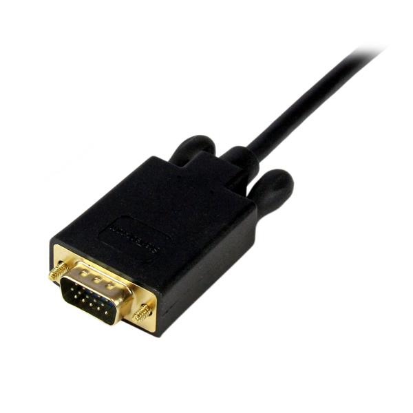 Mini DisplayPort To Vga Adapter - Mdp To Vga - 3m Black