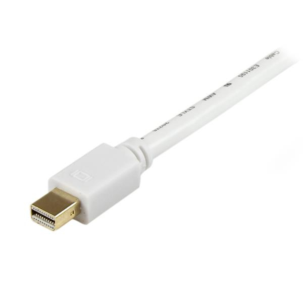 Mini DisplayPort To Vga Adapter - Mdp To Vga - 3m White
