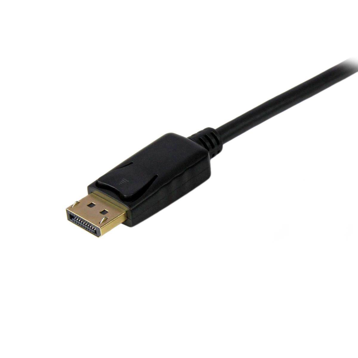 DisplayPort To Vga Adapter Converter - Dp To Vga 4.5m Black