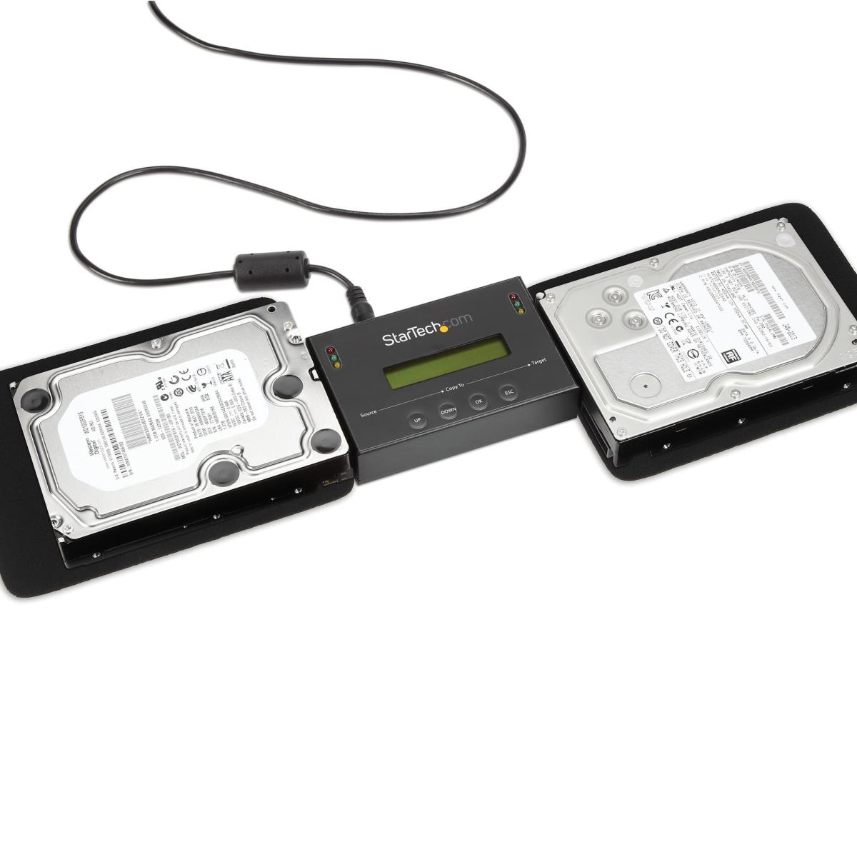Standalone 2.5 / 3.5in SATA Hard Drive Duplicator And Eraser