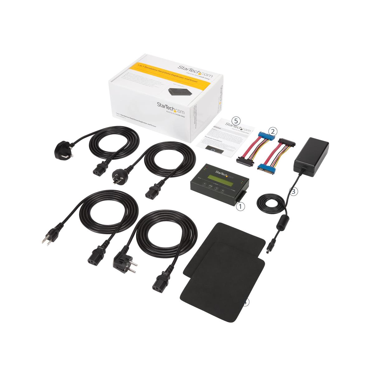 Standalone 2.5 / 3.5in SATA Hard Drive Duplicator And Eraser