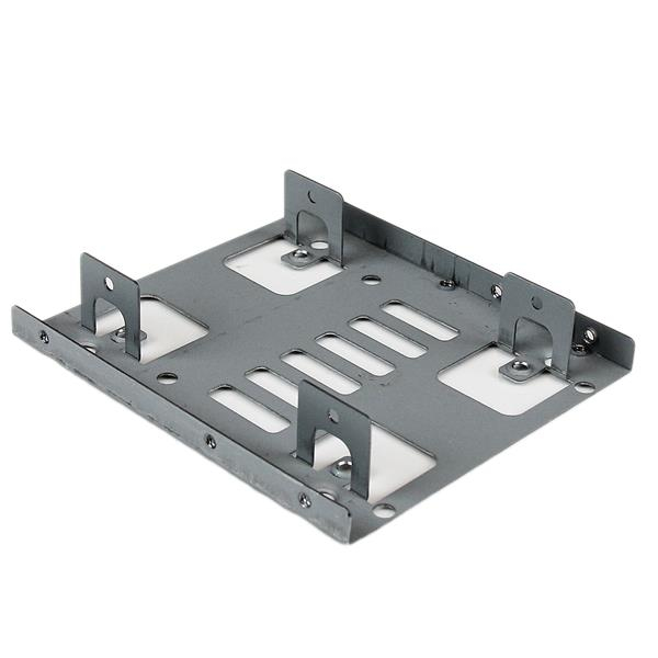 Dual 2.5in SATA Hard Drive To 3.5in Bay Mounting Bracket
