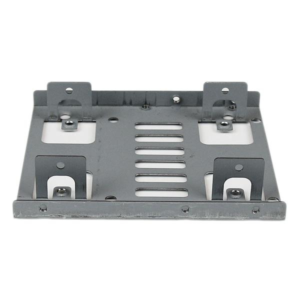 Dual 2.5in SATA Hard Drive To 3.5in Bay Mounting Bracket