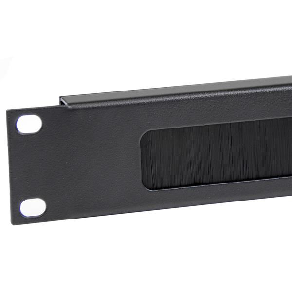 1u Brush Strip Horizontal Server Rack Cable Management Panel
