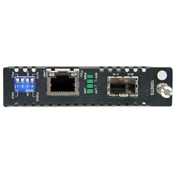 Gigabit Ethernet Fiber Media Converter Card Module With Open Sfp Slot