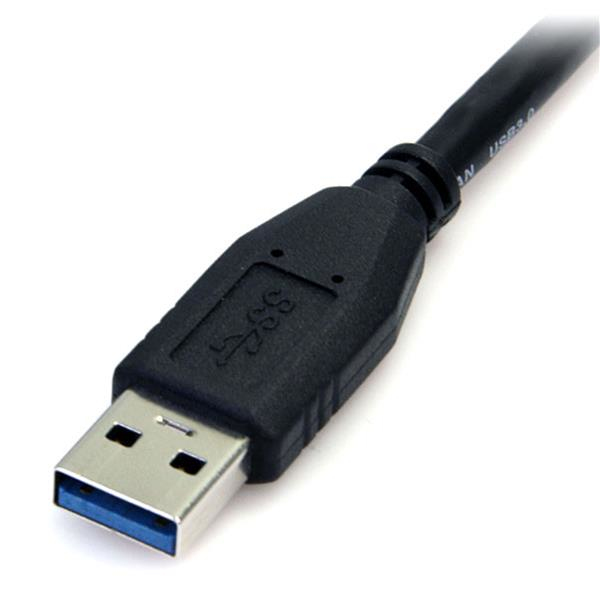 Superspeed USB 3.0 Cable A To Micro B - M/m 0.5m Black