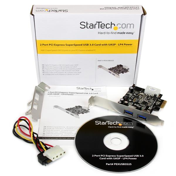 Pci-e Controller Card 2port 5 Gbps USB 3 W/ Uasp Support