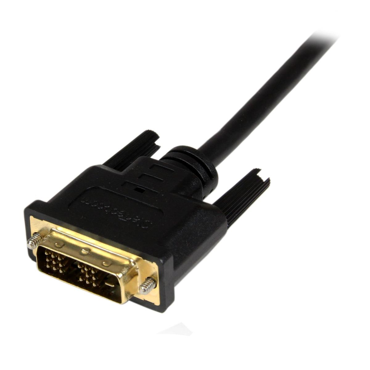 Mini Hdmi Male To DVI-d Male Cable 1920x1200 Video 1m