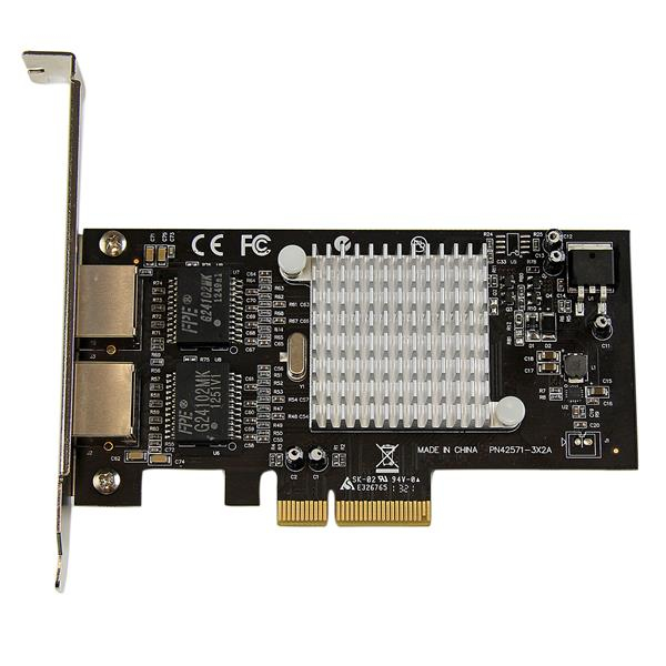 Network Card 2 Port Pci-e (x4) Gbe - Intel ChIPSet