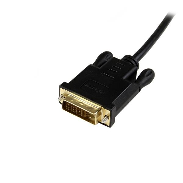 Mini DisplayPort To DVI Active Adapter Converter Cable - Mdp To DVI 2m Black