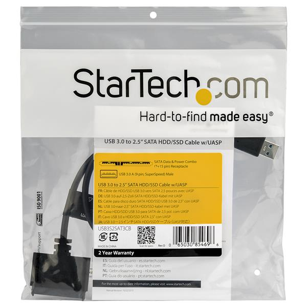 Converter Cable USB3.0 To 2.5in SataIII SSD/HDD With Uasp