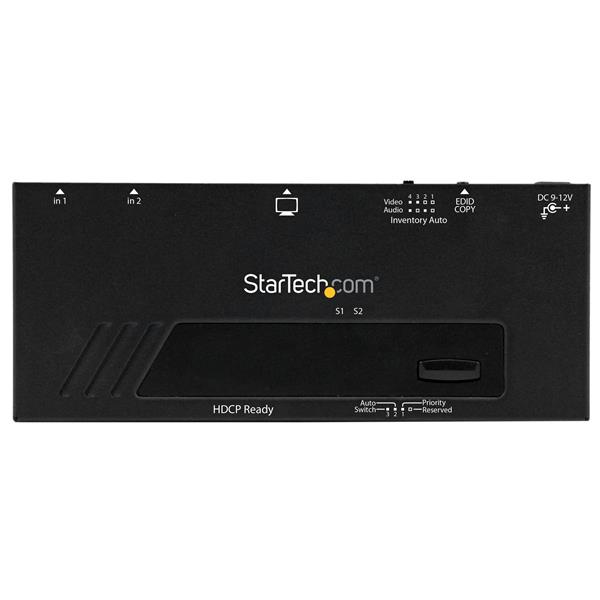 Hdmi Switch W/ Automatic And Priority Switching 2 Port