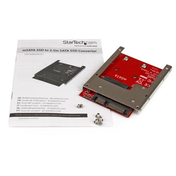 Msata SSD To 2.5in SATA Adapter Converter W/ Open Frame