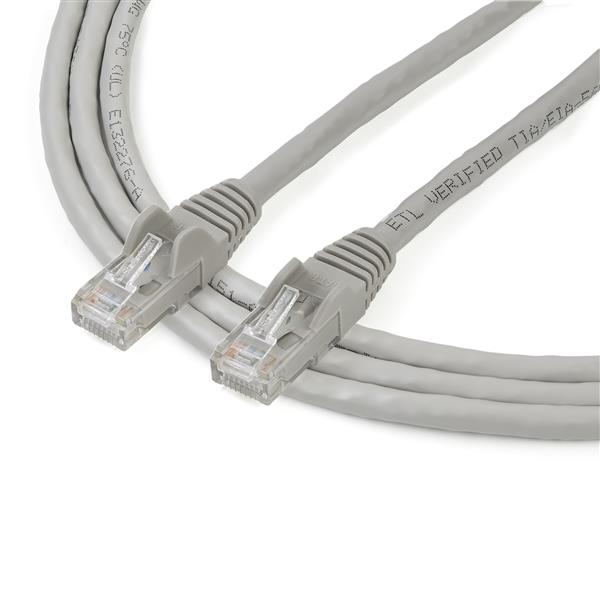 Patch Cable - CAT6 - Utp - Snagless - 2m - Grey