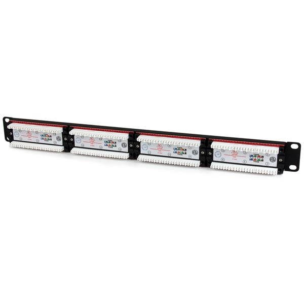 Network Patch Panel 1u 24 Port 110 Type Rack Mount Patch Panel