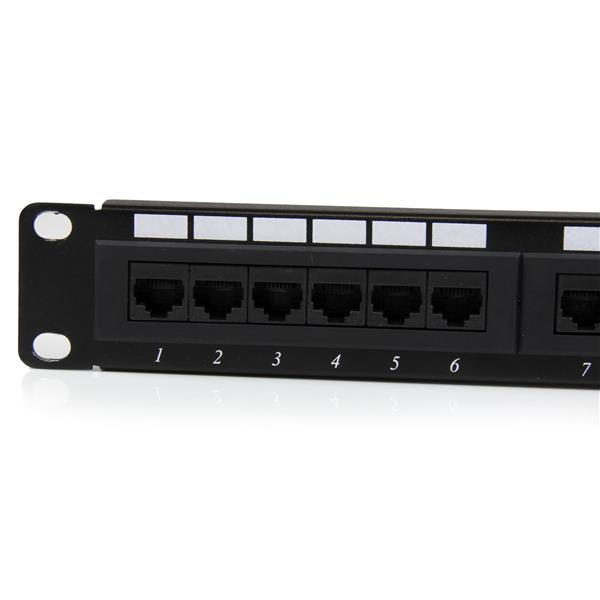 Network Patch Panel 1u 24 Port 110 Type Rack Mount Patch Panel
