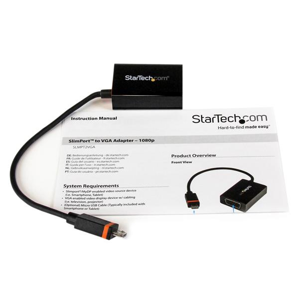 Slimport / Mydp To Vga Video Converter - Micro USB To Vga Adapter For Hp Chromebook 11 - 1080p