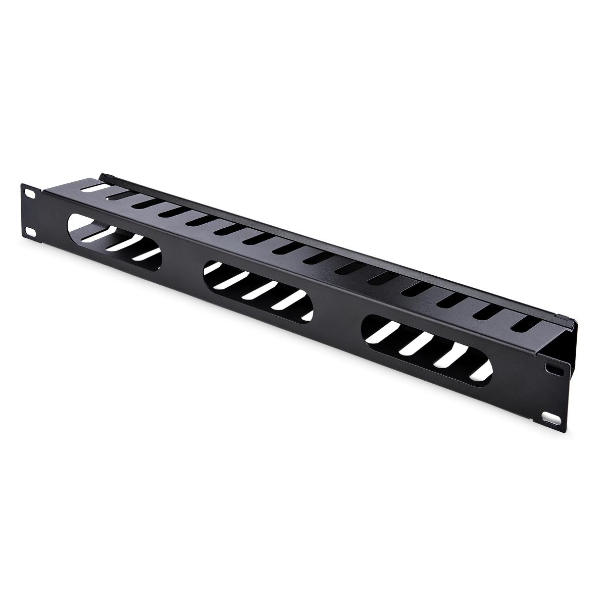Covered Cable Duct - Horizontal Cable Organizer 1u