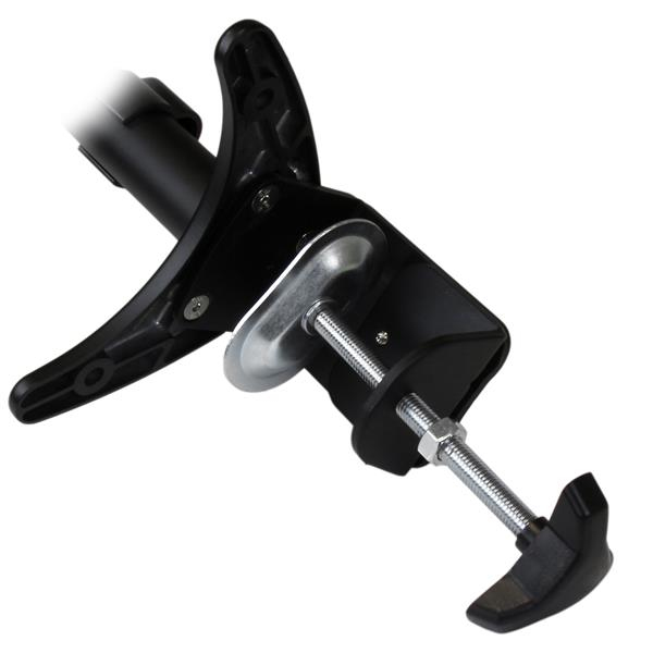Articulating Dual Monitor Arm - Grommet / Desk Mount With Cable Management & Height Adjust - Dual Mo