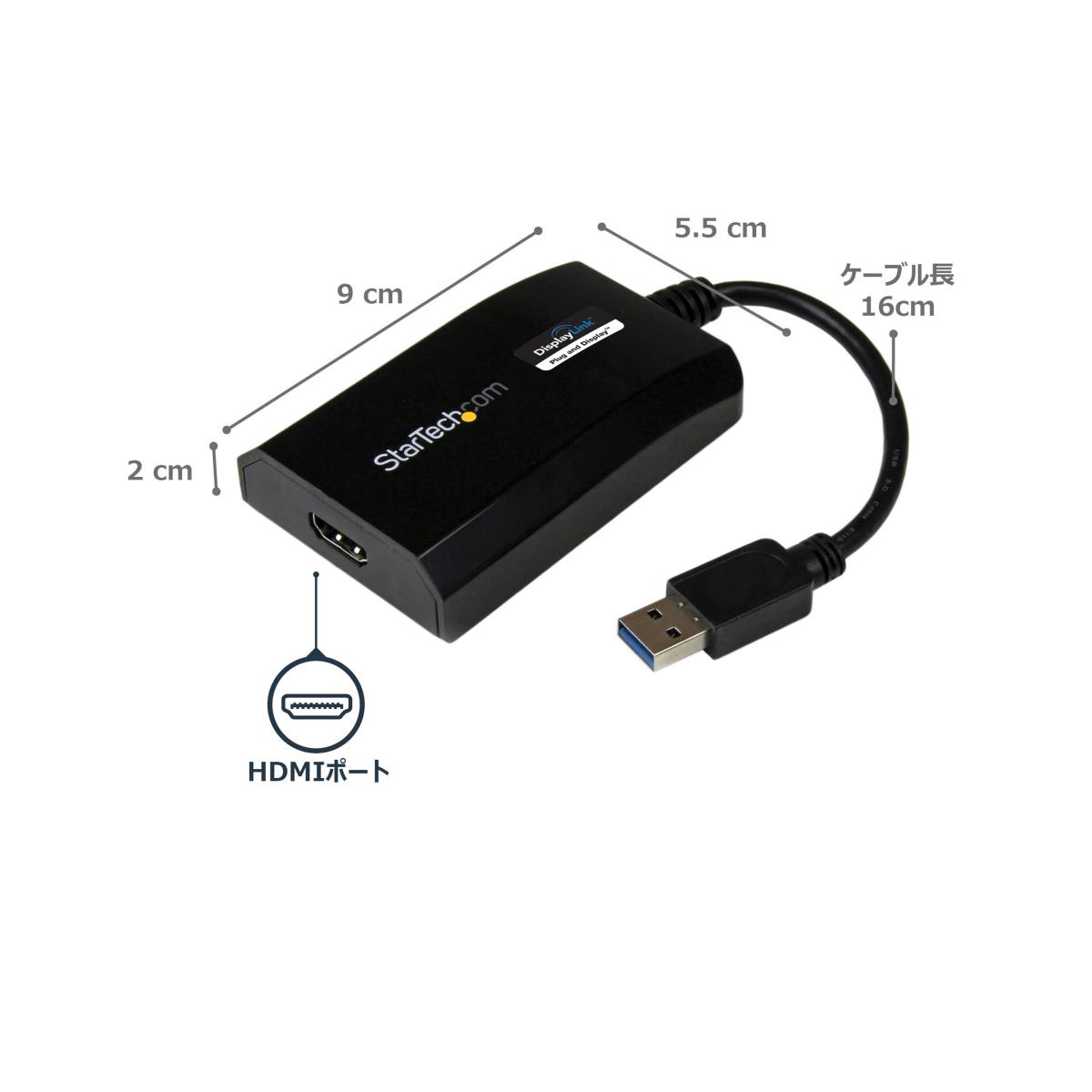 USB 3.0 To Hdmi Video Adapter For Mac & Pc USB Video Card