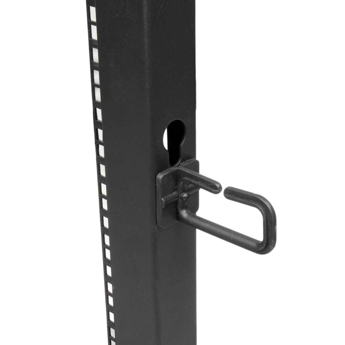 Adjustable Depth 4 Post Open Frame Server Rack Cabinet 25u