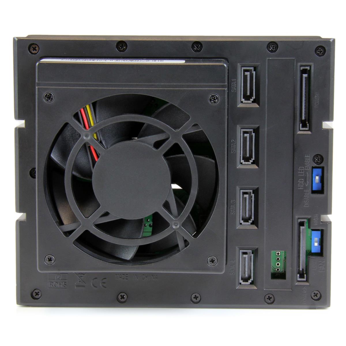 HDD Trayless Mobile Rack Backplane 4 Bay 3.5in SATA / SAS