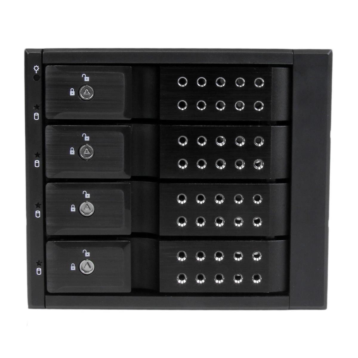 HDD Trayless Mobile Rack Backplane 4 Bay 3.5in SATA / SAS