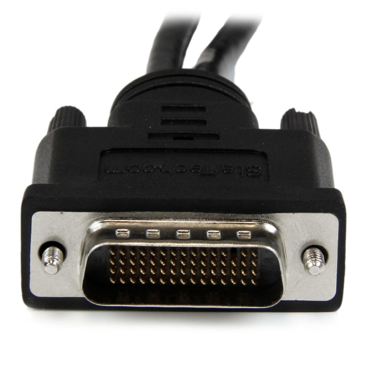 Dms-59 To Dual DisplayPort Cable Adapter - Dms To 2x Dp 8in