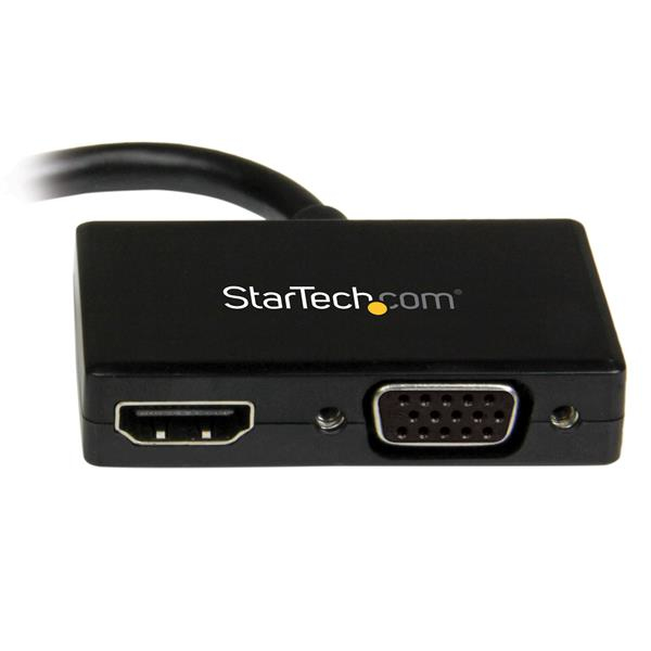 Travel A/v Adapter 2-in-1 Mdp To Hdmi Or Vga Converter