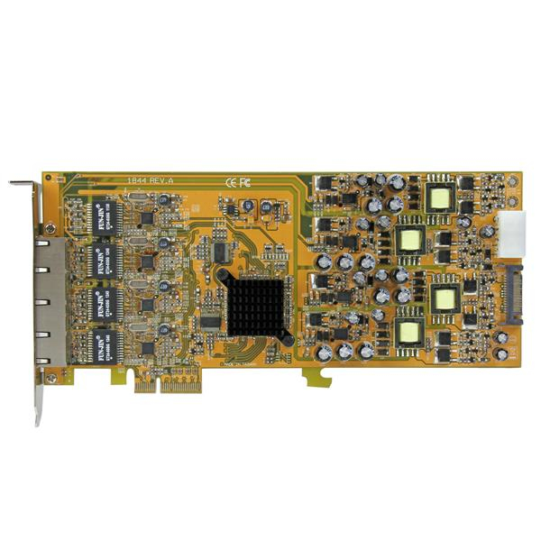 Gigabit Power Over Ethernet Pci-e Network Card 4 Port - Pse / Poe Pci-e Nic
